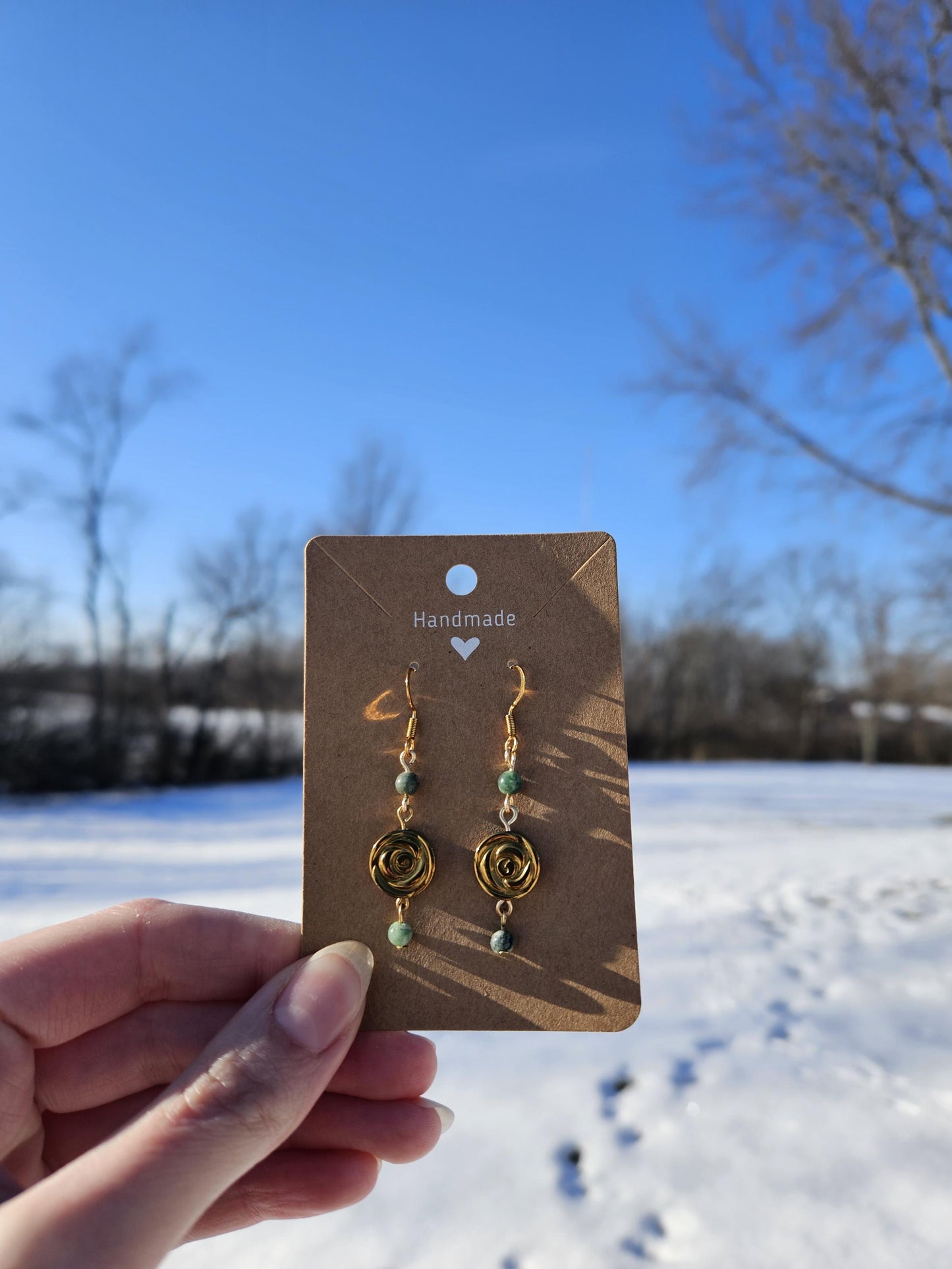 Roses Dangle Earrings