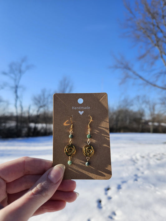 Roses Dangle Earrings